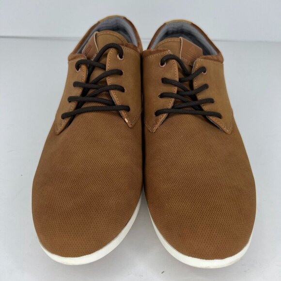 Aldo Mens 1087527 Brown Karson Cognac Oxford Lace Up Size 7.5 Dress Shoes - Picture 3 of 9